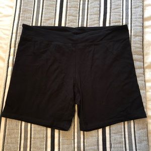 Black Biker Shorts